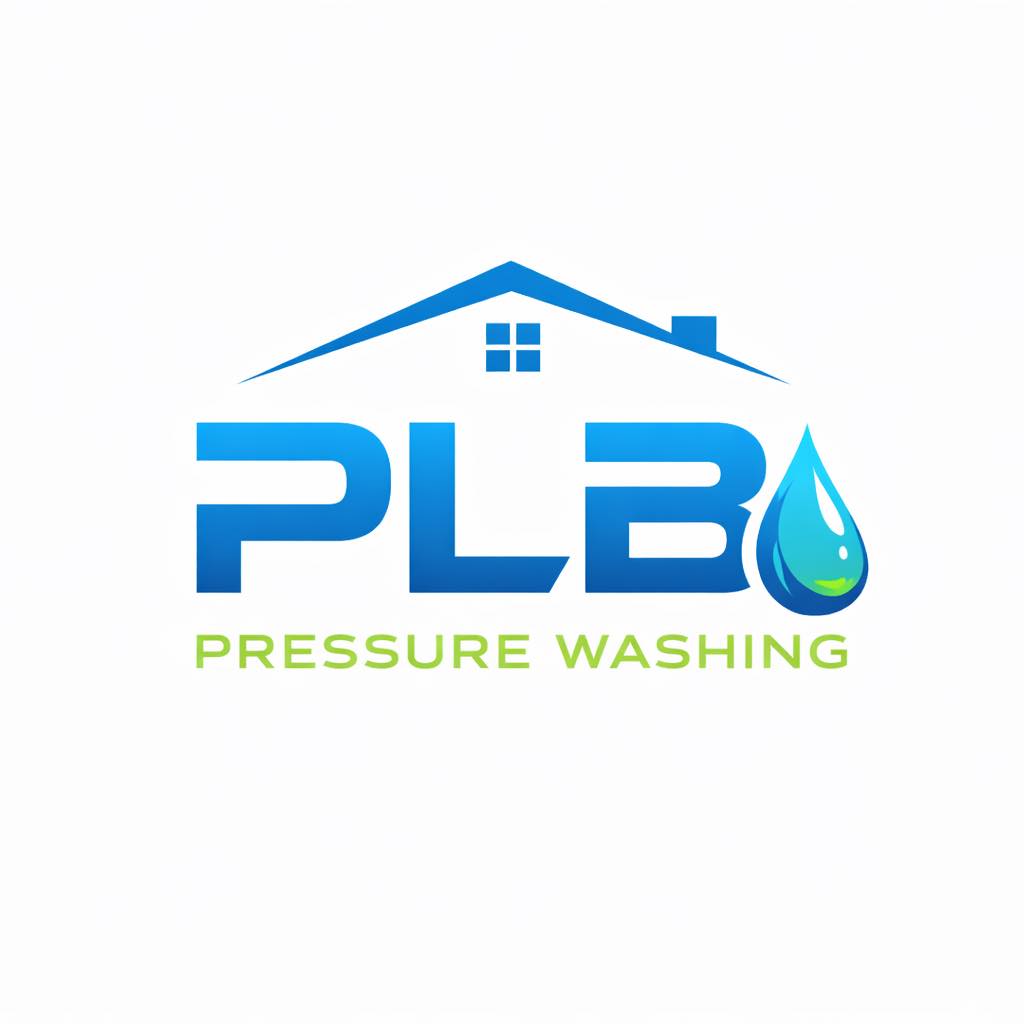 PLB Pressure Washing Logo